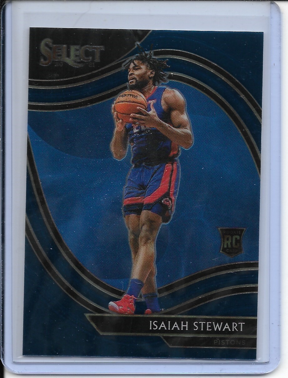 Isaiah Stewart Rookie Card 2020-21 Panini Select Basketball Courtside