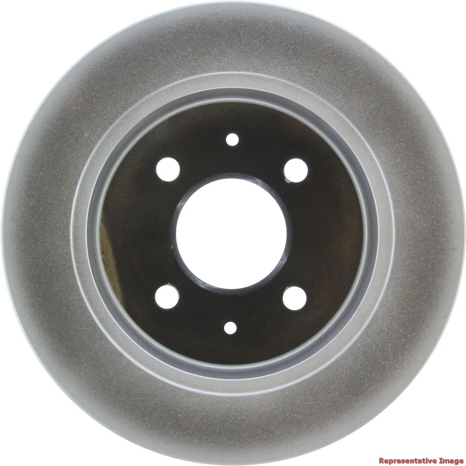 Rotor de freno de disco para Honda Civic 1992-1995 - revestimiento completo trasero centrado 1993 1994 Foto 3 de 4