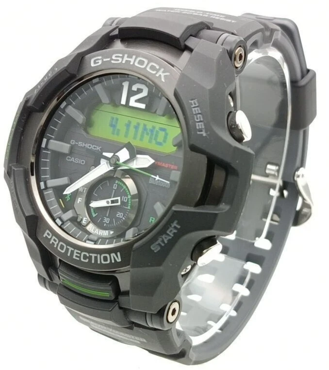 Casio G-Shock GR-B100-1A3JF GRAVITYMASTER Tough Solar with Bluetooth Near Mint
