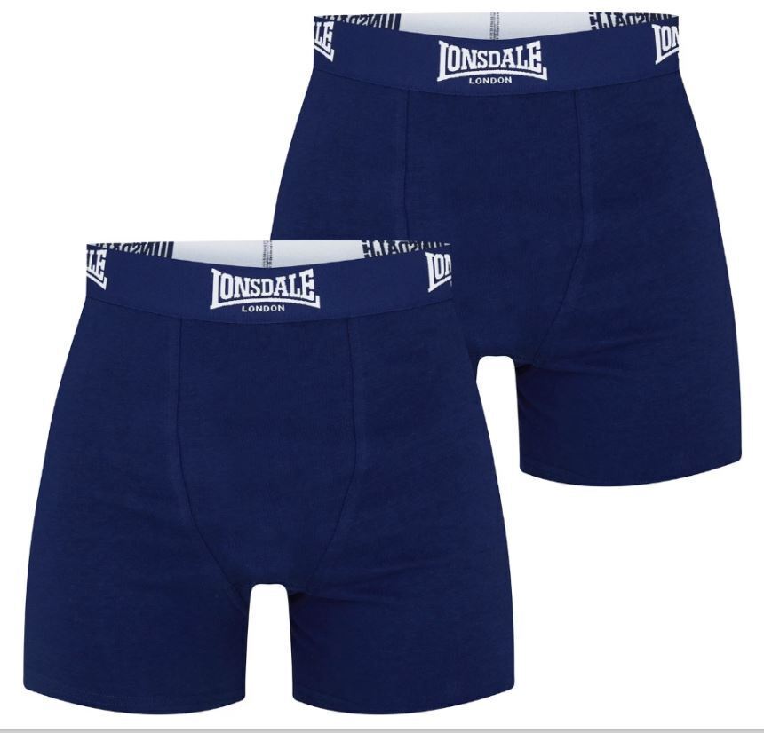 Pack Mens Lonsdale Trunks Boxer Underwear Sizes S M L XL 2XL 3XL 4XL