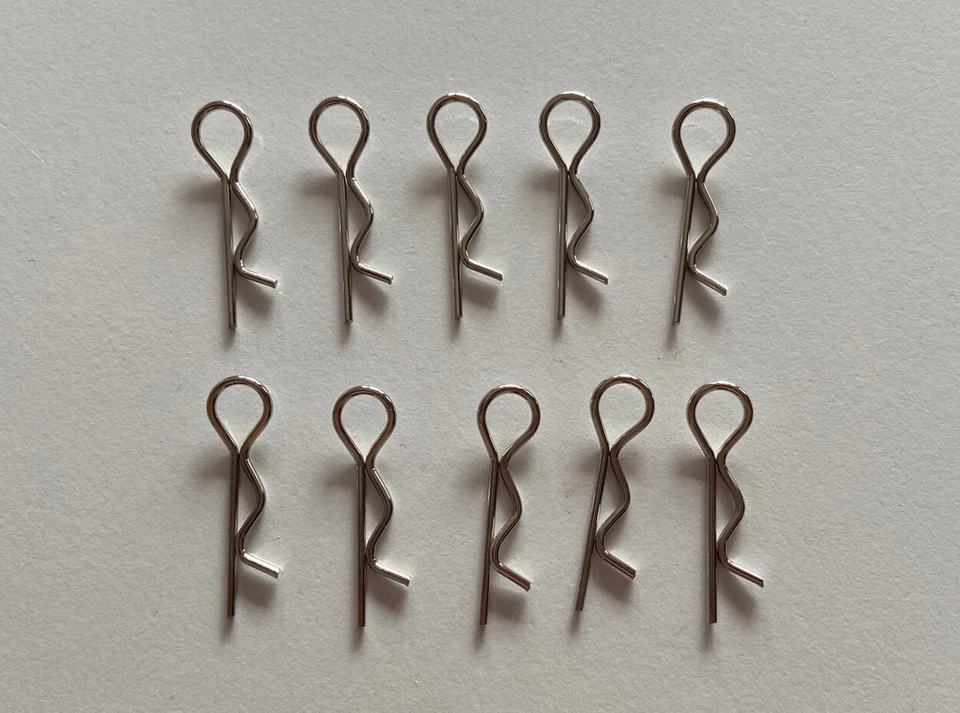 Body Shell Pins Suit 1/8 Or 1/5 Scale Rc Car Arrma Traxxas Losi HSP 20 Clips - Image 3 of 4