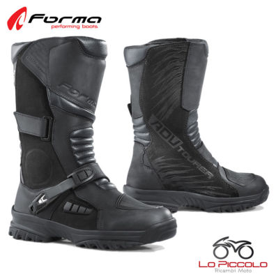 FORT92W Stiefel Forma Schwarze Hoch Adv Tourer Wasserdicht Touring Enduro Maß 42