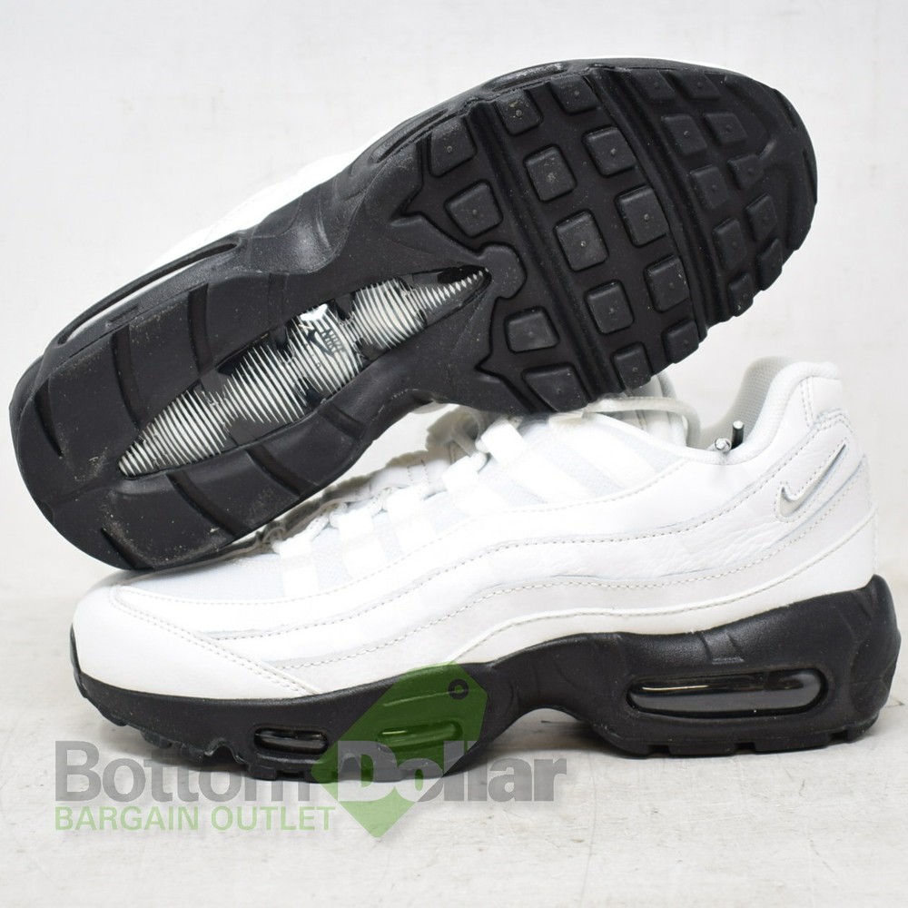 Nike Womens Air Max 95 SE Sneakers in Summit White Black AQ4138-102  