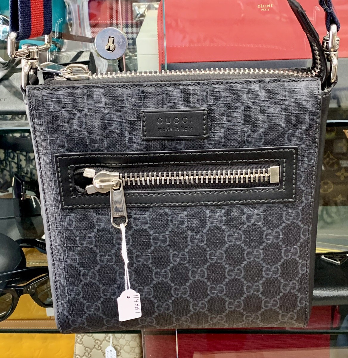 Gucci GG 523599 Supreme Small Messenger Bag Crossbody