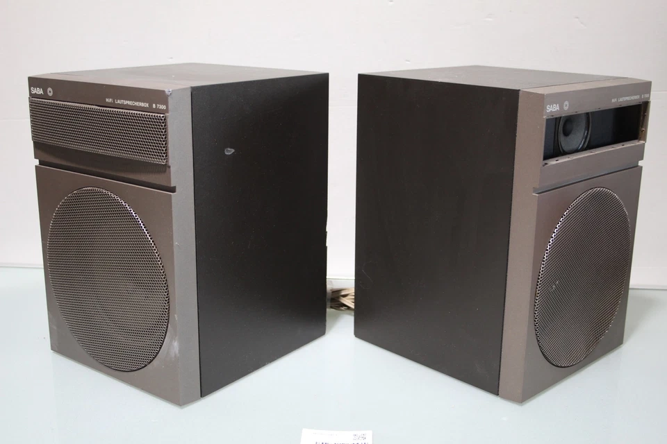 SABA Cassa Altoparlanti HiFi B-7300 una coppia casse altoparlanti - Immagine 4 di 4