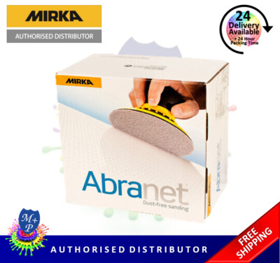 Mirka Abranet 150 mm (6'') Grip Schleifscheiben - Box mit 50 - Körnung P1000