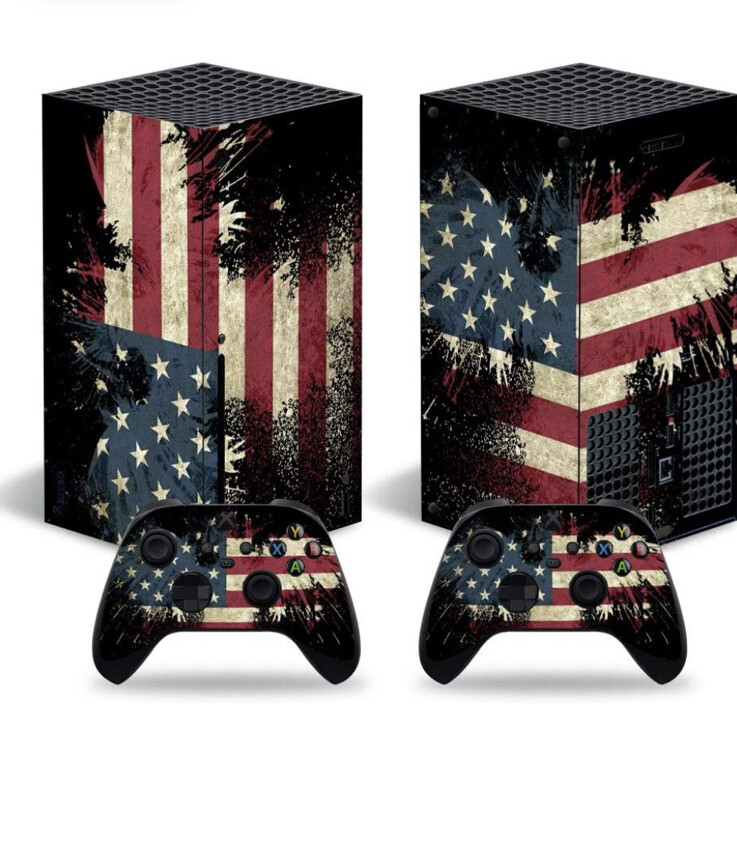 Mattay  Xbox Series S Protective Skin Sticker American Flag
