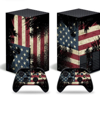 Mattay  Xbox Series S Protective Skin Sticker American Flag