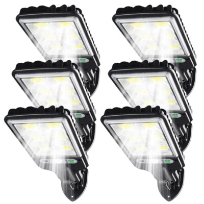 1000000LM LED Solar Motion Sensor Light Bright Garden Outdoor Street Wall Lamp