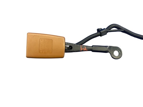 2006-2012 BENTLEY CONTINENTAL FLYING SPUR FRONT RIGHT SEAT BELT BUCKLE BROWN OEM - Picture 10 of 15