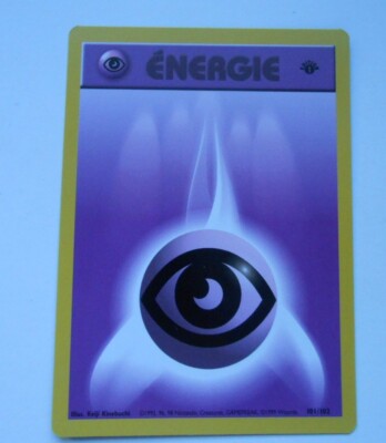 pokemon karte energie 101 / 102 Edition 1 Wizard Mint 1999