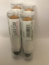 4 X Maybelline Super Stay Multi Use Foundation Stick, #220 Natural Beige NEW.