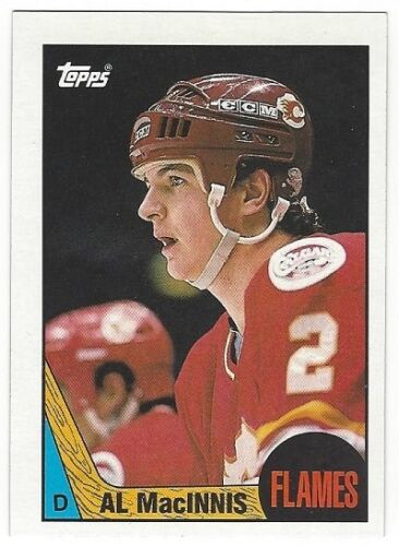 1987-88 TOPPS HOCKEY #72 AL MACINNIS - EXCELLENT+ - Picture 1 of 1