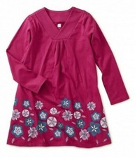 TEA COLLECTION Trapeze  Dress - Bouquet - NWT Girls 2