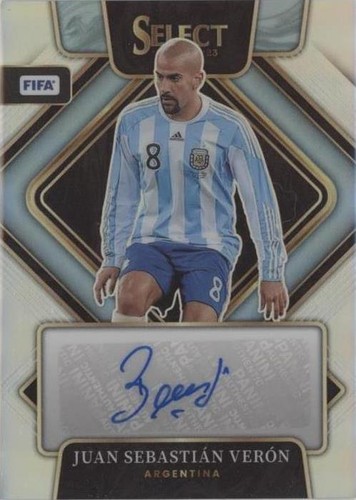鹿12　JUAN SEBASTIAN VERON オートカード 2024-25 Panini Select Premier League Juan Sebastian Veron Auto | eBay