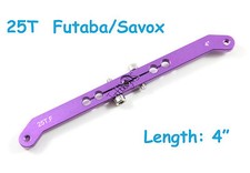 4" Heavy Duty Aluminum 25T Servo Arm Horn for Futaba/Savox/Dual US SELLER/SHIP 