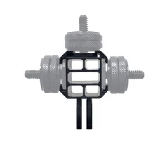 Cold Shoe Mounting Bracket 1/4 Slot for Gopro Action Cameras Extension Adapter