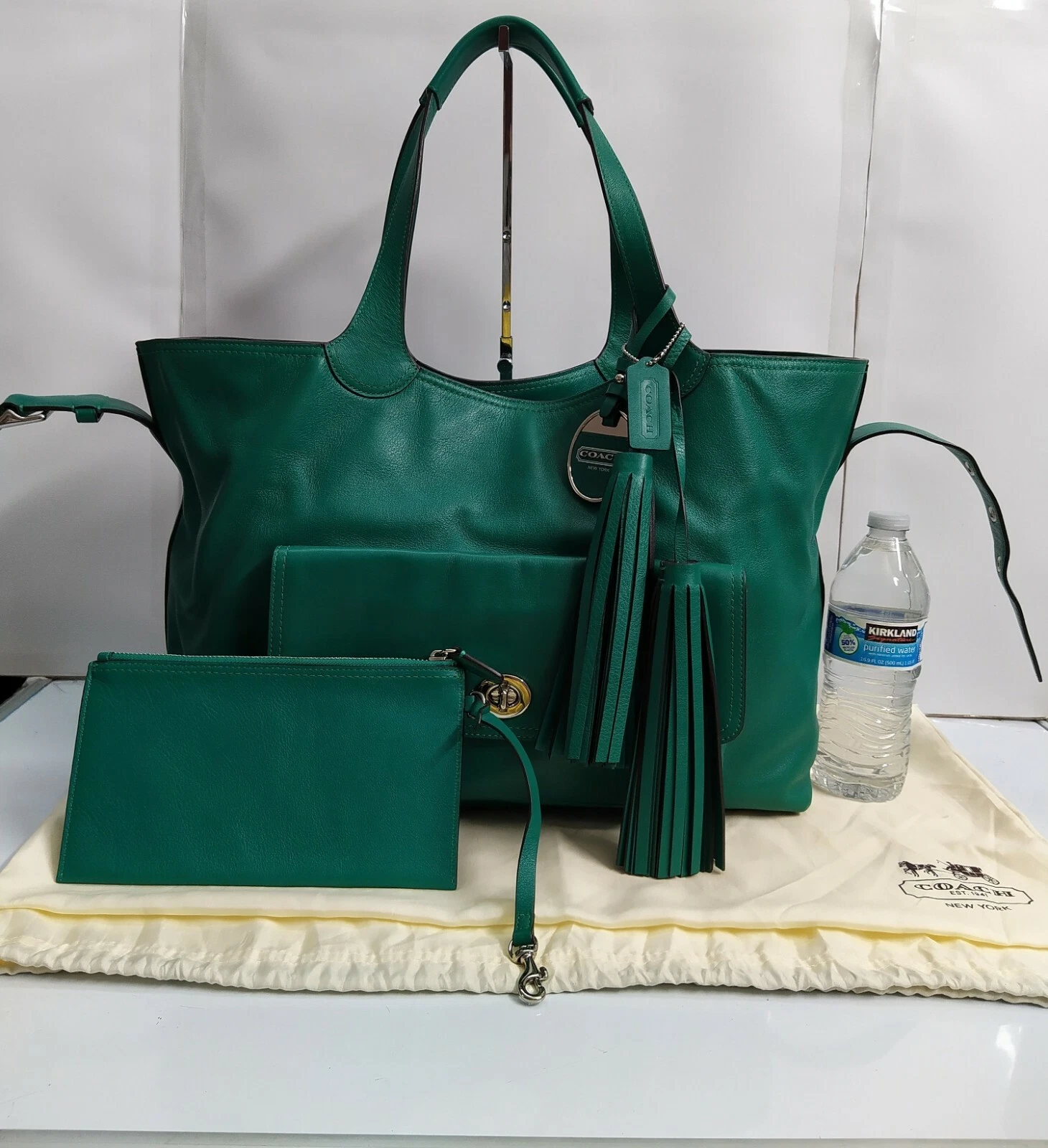 Coach Legacy Leather American Icon Limited Edition Large Tote W Wristlet
