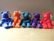 MLB BAMM BEANO'S Beanie Bears - 11 Bears from 1998, New With Tags. See the List 