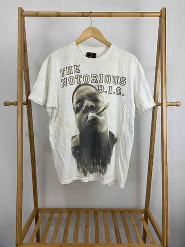 The Notorious BIG Biggie Smalls Big Face Rap Tee Brookly Vintage vintage concert t-shirt, vintage, single stitch, B+ condition