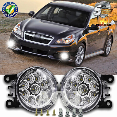 2PCS Front Bumper LED For Light For Subaru Forester XV Crosstrek 2014-2020