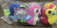 Brand New In Package, HATCHIMALS PLUSH CLIP-ON PACK OF 3 Stocking Stuffers