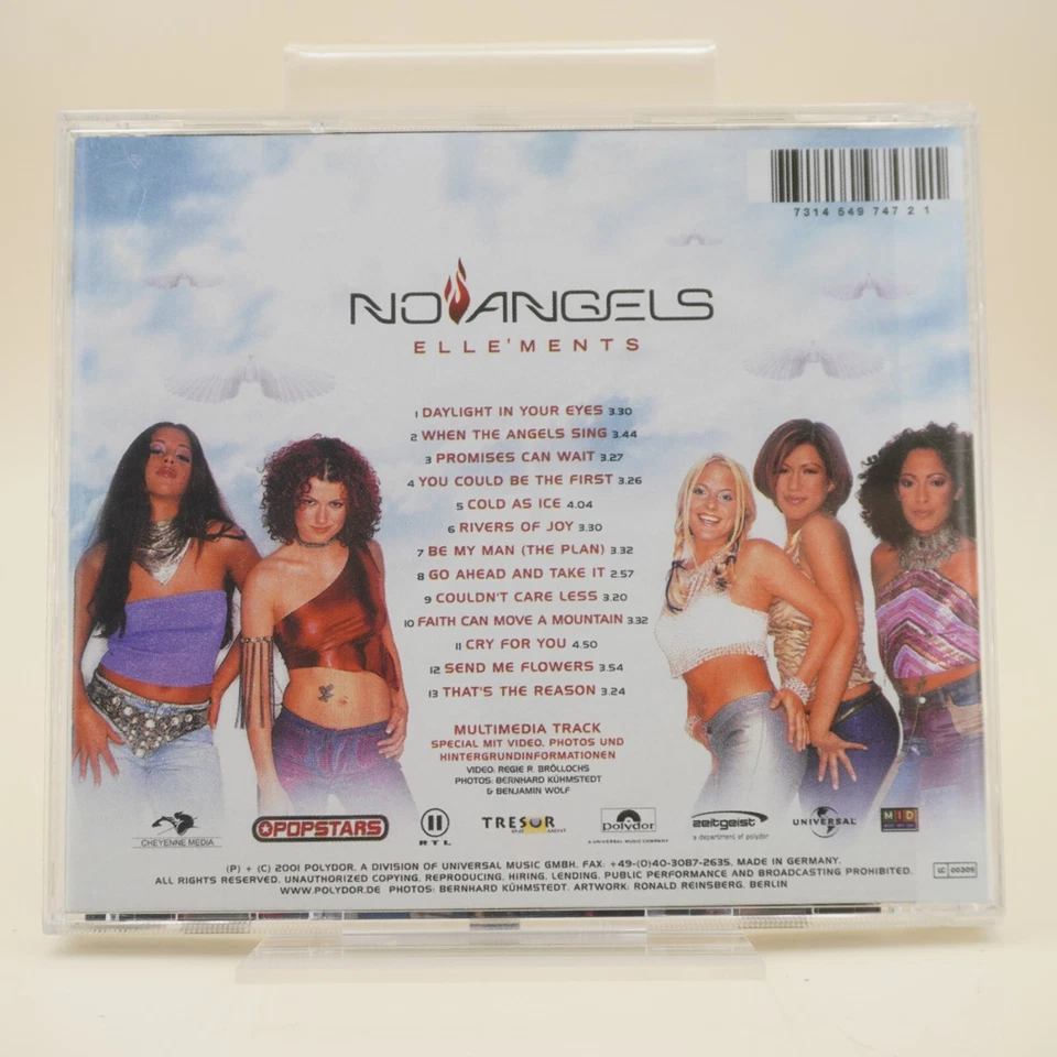 No Angels – Elle'Ments | CD | Zustand sehr gut - Bild 2 von 2