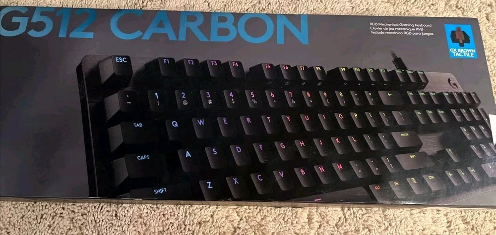 Logitech G512 Carbon RGB Mechanical Keyboard