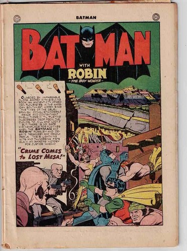 BATMAN #26 (1944) COVERLESS 44 PAGES RARE GOLDEN AGE DC COMICS