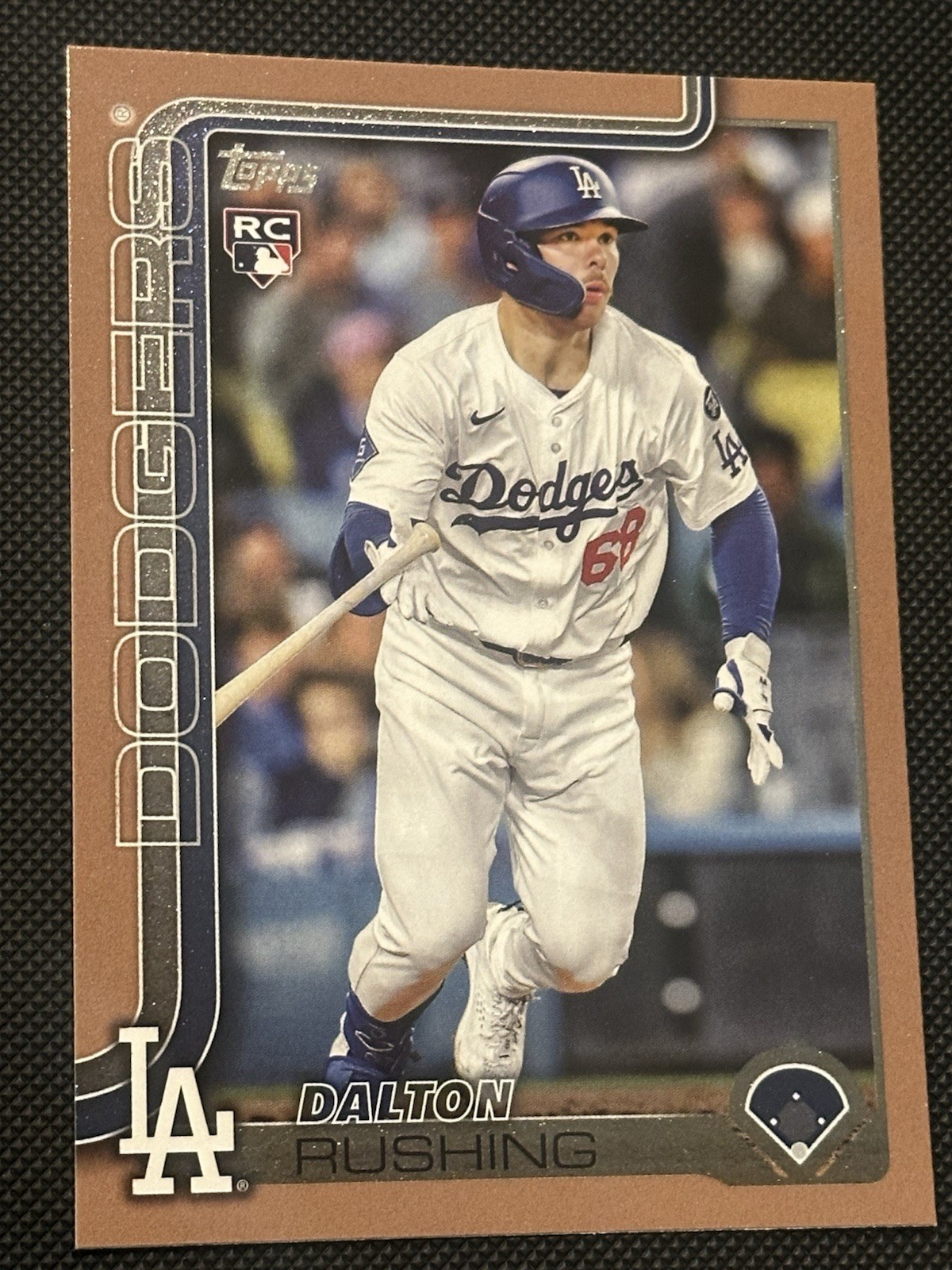 2025 Topps Update Series - Dalton Rushing #US38 Gold /2025 (RC)