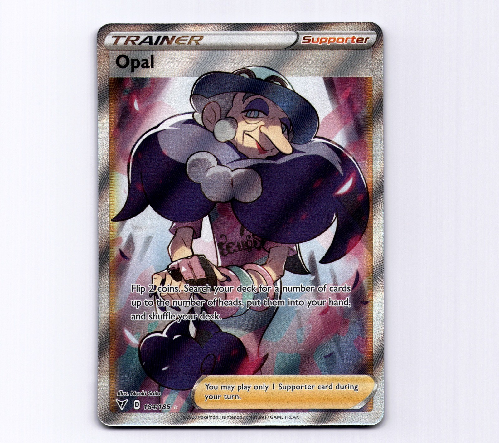 Opal 184/185 Full Art SWSH04: Vivid Voltage 2020 Pokemon NM