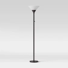 Torch Floor Lamp Slate Black  - Threshold