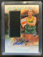 2024 Panini Origins WNBA Nika Muhl Rookie Jersey Auto RC #JA-NKM Storm