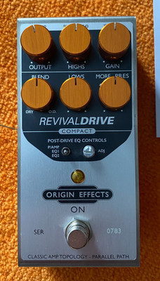 Origin Revival Drive Compact- Full Range of Classic British & American Amp Tones