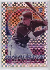 2021 Panini Chronicles Overdrive Building Blocks Prizm Trevor Larnach #23 18ms