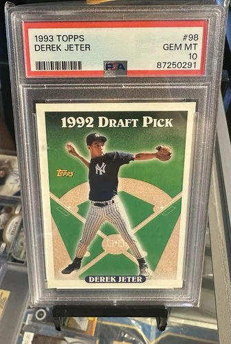 1993 Topps - Derek Jeter #98 (RC) PSA 10