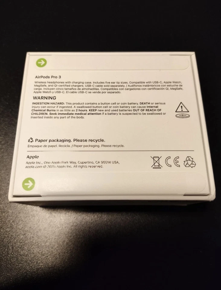 BRAND NEW Apple Airpod Pro 3rd w/Magsafe Case FATORY SEALED* - Image 3 of 4