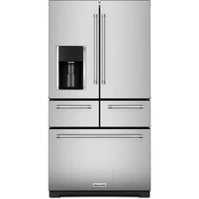 KitchenAid KRMF706ESS 36 Inch Freestanding 5-Door French Door Refrigerator