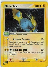 Manectric 9/109 Holo Rare Ruby & Sapphire Pokemon Heavily Played on eBay