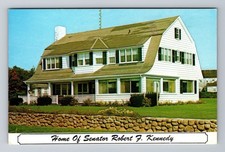 Hyannisport MA-Massachusetts, Senator Robert F Kennedy's Home Vintage Postcard