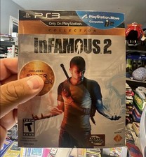 inFamous 2  Collection Sony PlayStation 3 PS3 Cardboard Sleeve Sealed