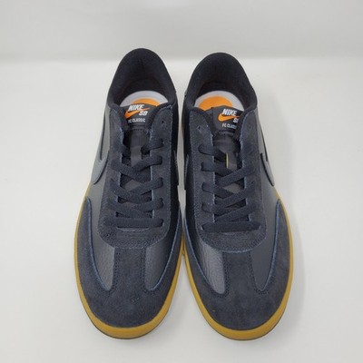 Nike SB FC Classic Black Vivid Orange Anthracite 909096-008 Men's