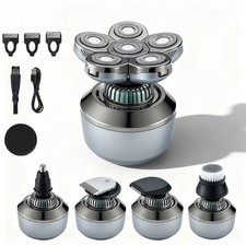 Bald Head Shaver for Men, Cordless Hair Clippers & Precision Beard Trimmer Kit