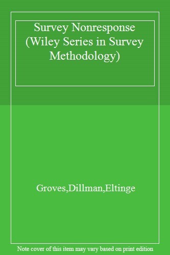 Survey Nonresponse (Wiley Series in Survey Meth. Groves, Dillman, Eltinge<|