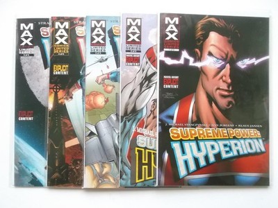 SUPREME POWER HYPERION Heft 1 2 3 4 5 komplett US Marvel 2005