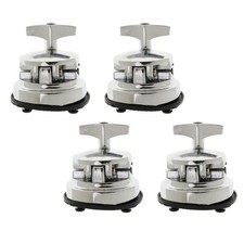 Set Of 4 Zinc Alloy Drum Mount Clamp Plate Drum Rack Tom