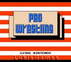Pro Wrestling - Classic Fun NES Nintendo Game
