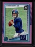 2025 Panini Donruss Jaxson Dart Optic Rated Rookie Preview Pink RC #400 Giants