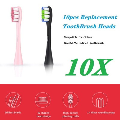 10×Replacement electric ToothBrush Heads for Oclean One SE SE+ Air X 99 X Pro