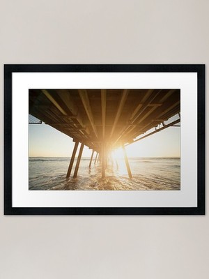 The Sun Will Always Rise to a New D gerahmtes Wandbild Poster Leinwanddruck Bild